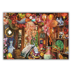 1000pc Puzzle: Symbols of Good Fortune