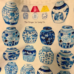 " Ginger Jars " Market Bag - The Ginger Jar Lamp Co.