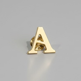 " Alphabets " Enamel Pins