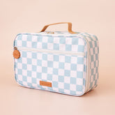 " Sage Check " Mini Lunch Bag