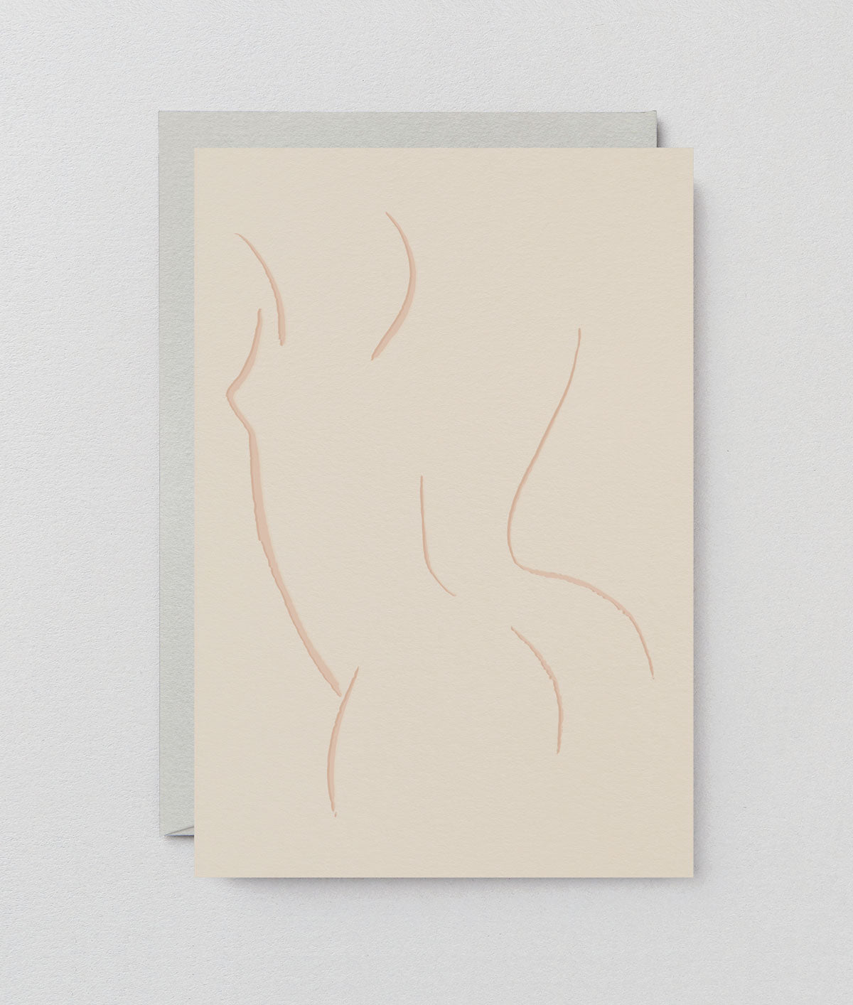 " Nude From Behind " Card