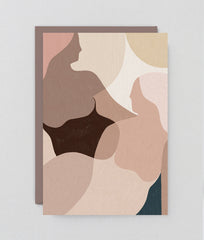 " Bathers Art " Card