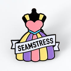 " Seamstress " Enamel Pin