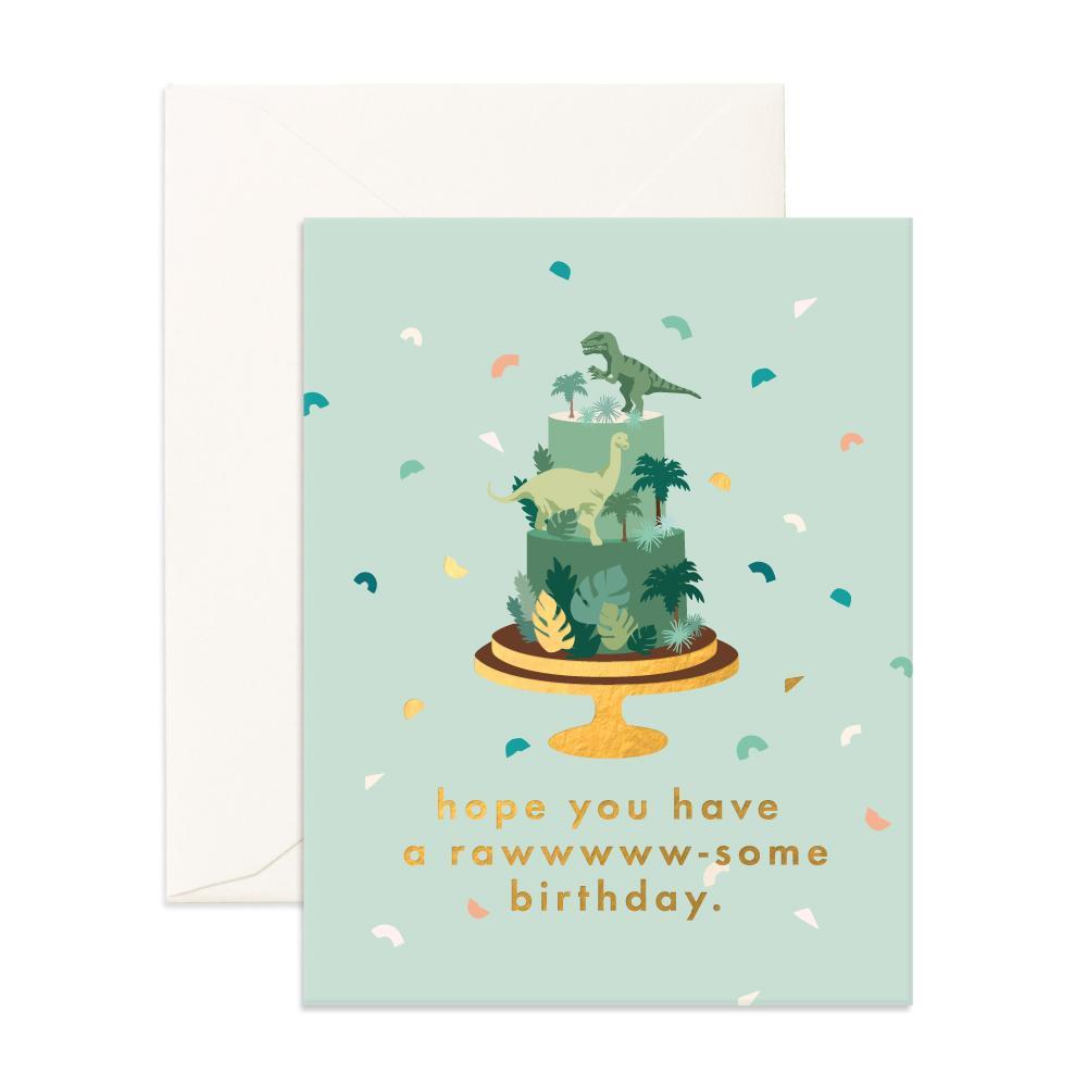 " Raw-some Birthday " Card