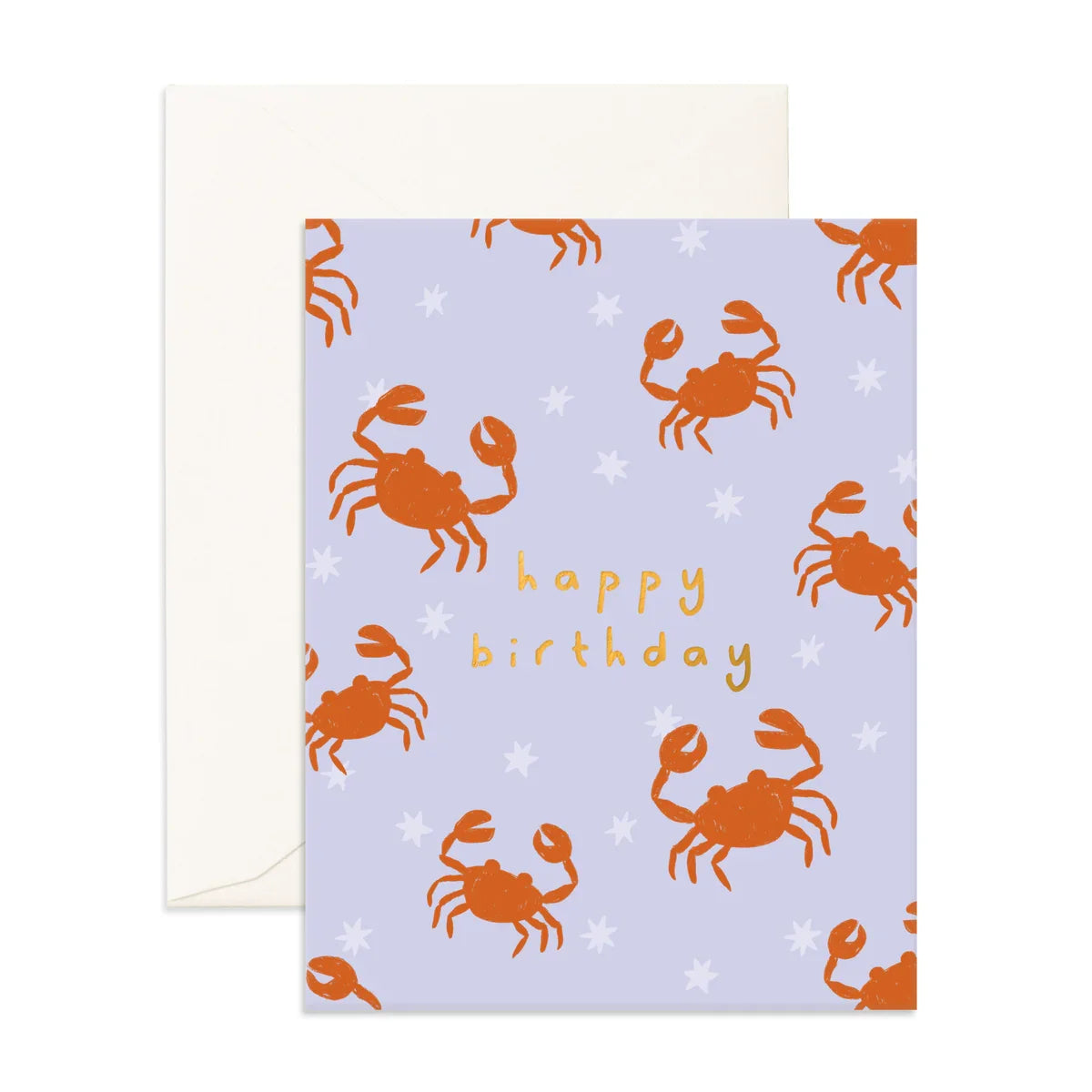 " Birthday Crabs " Greeting Card