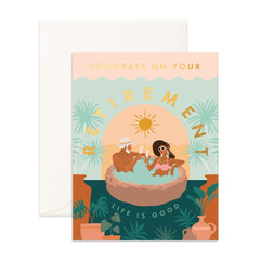 " Congrats Retirement " Card