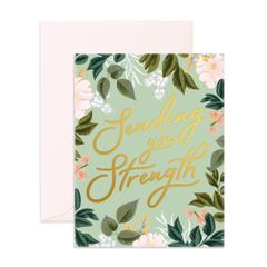 " Sending You Strength " Card
