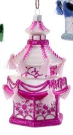 " Imperial Garden Pagoda " Ornament (Multiple Colors)