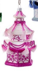 " Imperial Garden Pagoda " Ornament (Multiple Colors)