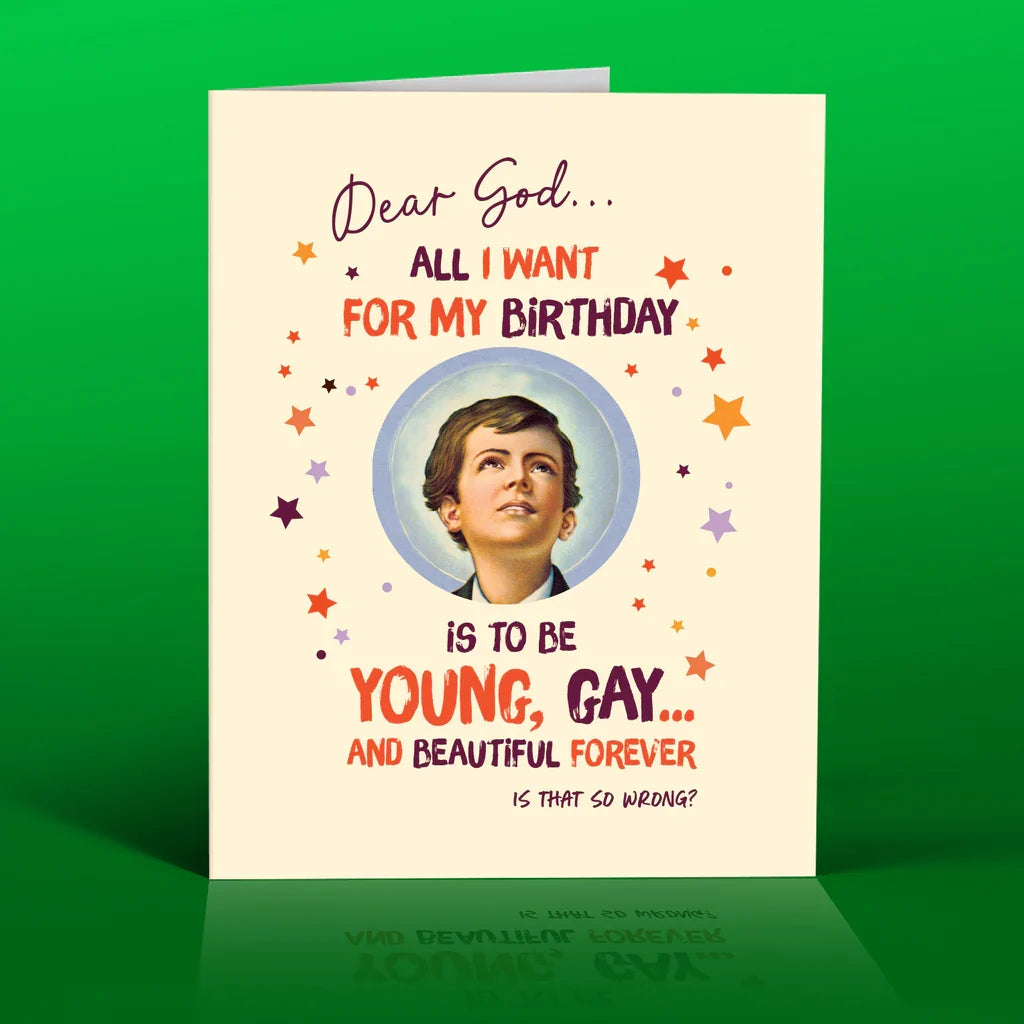 " Birthday Gay Forever " Card