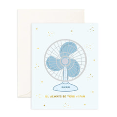#1 Fan - Greeting Card