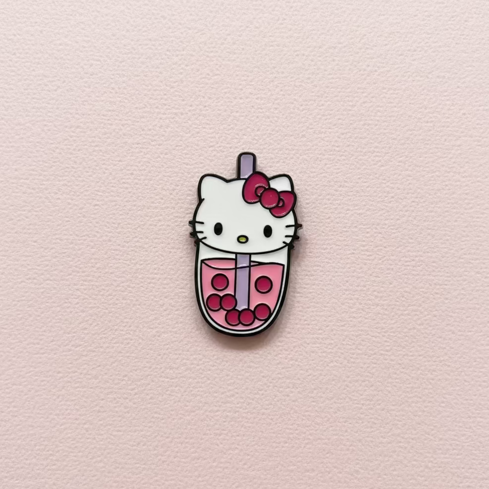 " Hello Kitty " T&B Enamel Pins