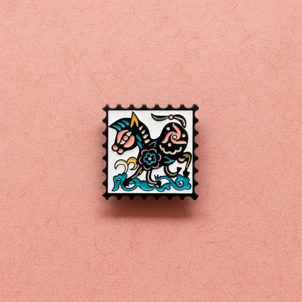 " Chinese Zodiac " T&B Enamel Pins