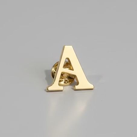 " Alphabets "  Enamel Pins
