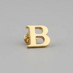 " Alphabets "  Enamel Pins