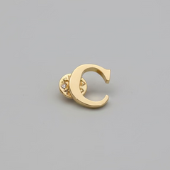 " Alphabets "  Enamel Pins