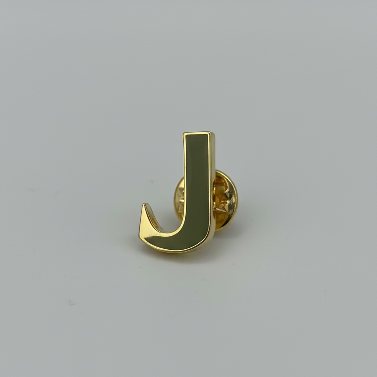 " Alphabets "  Enamel Pins