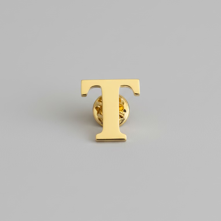 " Alphabets "  Enamel Pins