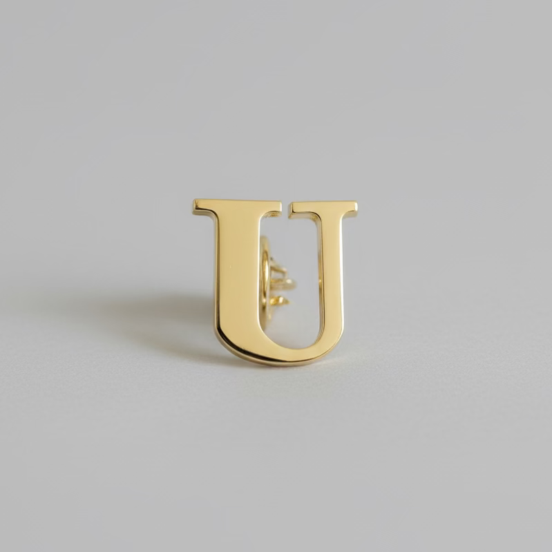 " Alphabets "  Enamel Pins