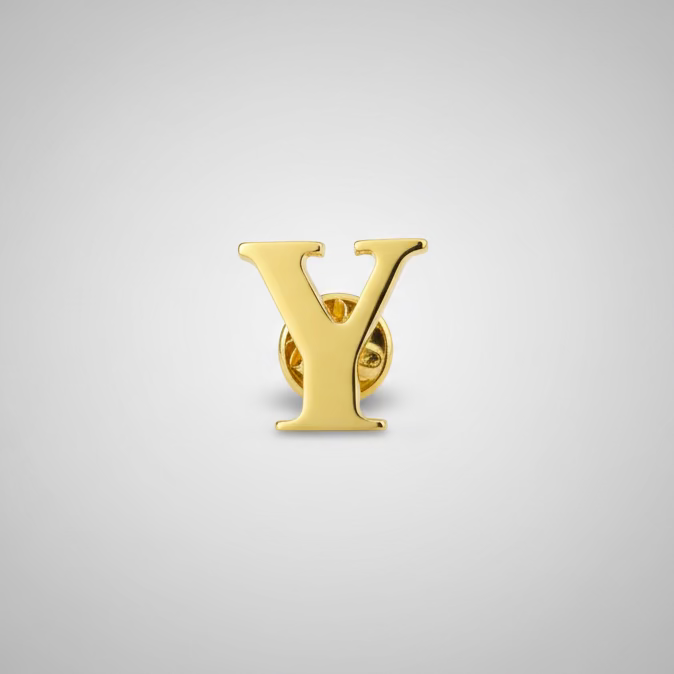 " Alphabets "  Enamel Pins