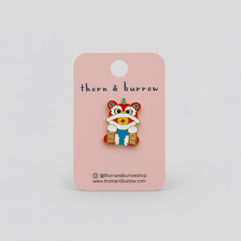 " CNY Lions " Enamel Pins