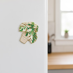 " Monstera Albo Plant " T&B Magnet