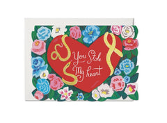 "  Stole My Heart  " Card