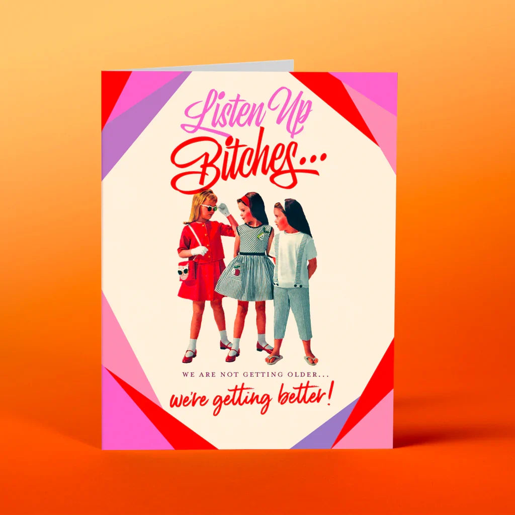 " Listen Up! " Card