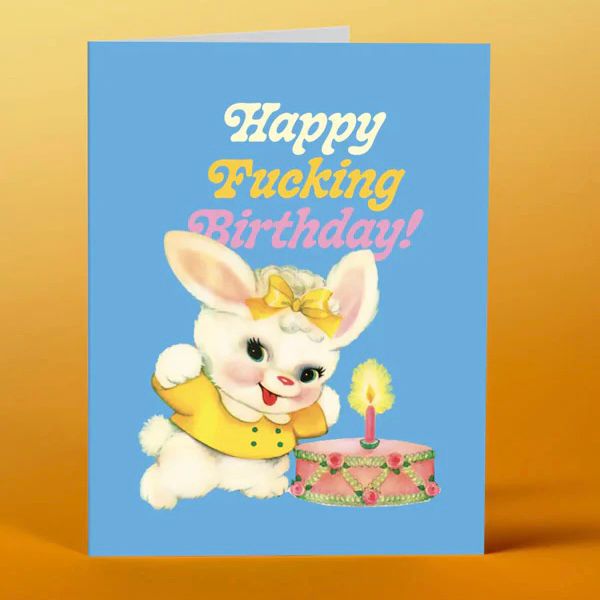 " Bunny Birthday! " Card