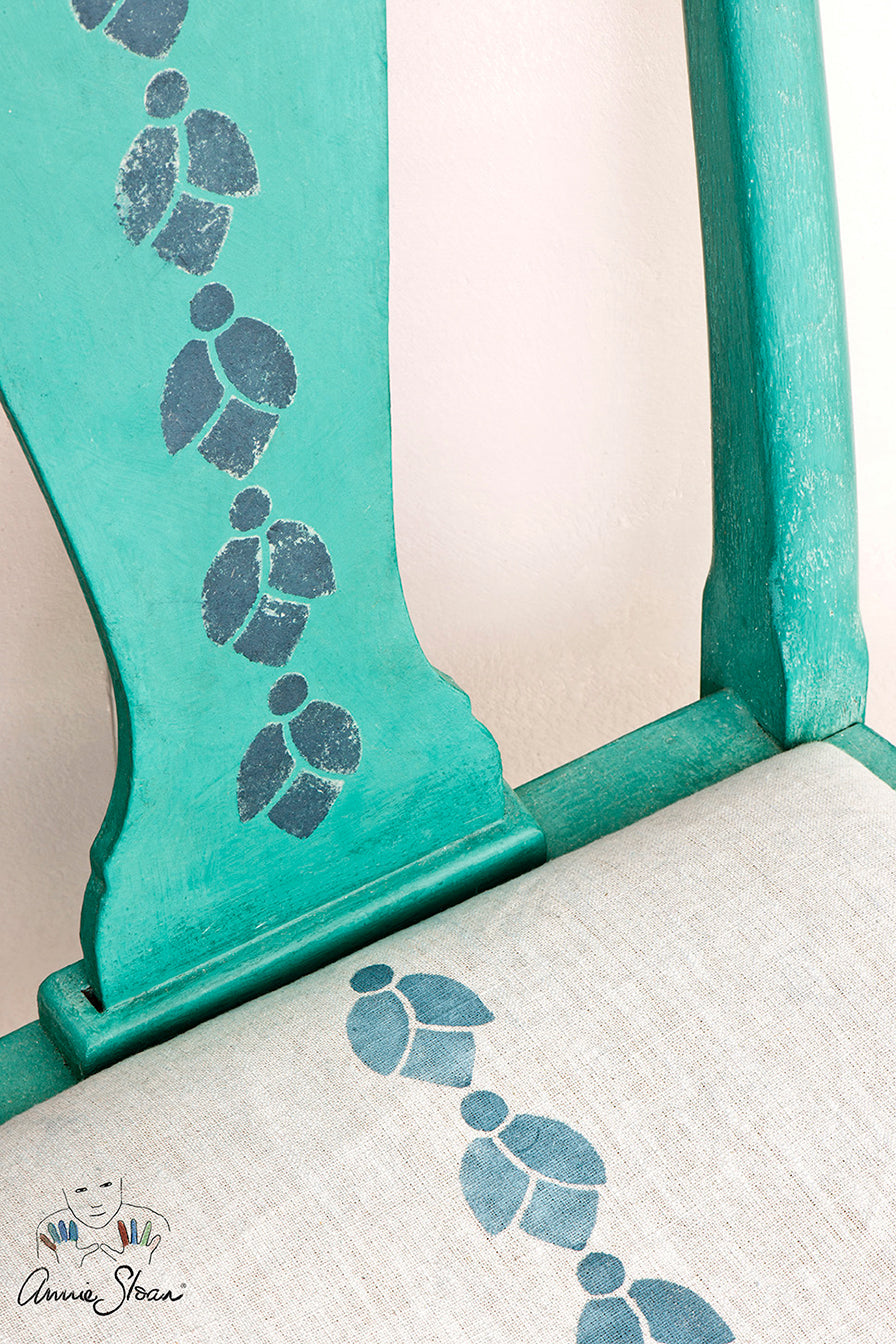 Annie Sloan Bell Flowers Stencil