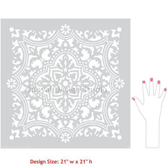 Anatolia Tile Stencil
