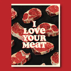" Your Meat " Card