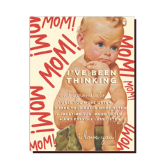 " I've Been Thinking " Card