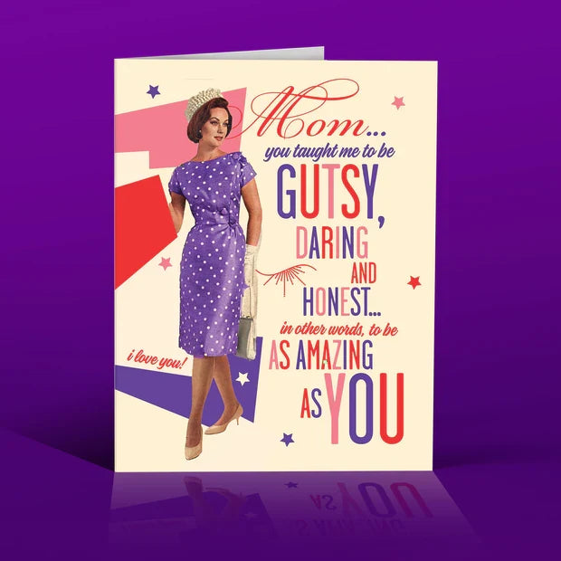 " Mom Tough Gutsy" Card