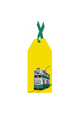 " Happy Tram " Gift Tag